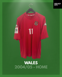Wales 2004/05 - Home - Giggs #11