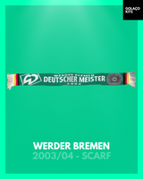 Werder Bremen 2003/04 - Scarf - Commemorative