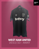 West Ham United 2022/23 - Away *BNWOT*