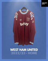 West Ham United 2022/23 - Home - Long Sleeve *BNWOT*