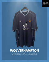 Wolverhampton 2004/05 - Away