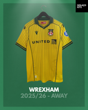 Wrexham 2025/26 - Away *PLAYER ISSUE* *BNWT*