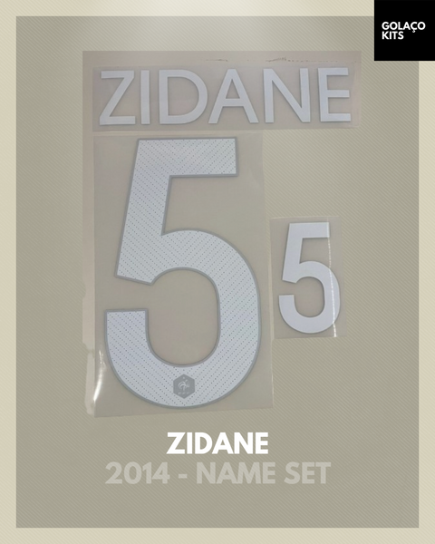 Zidane 2014 - Away - Name Set