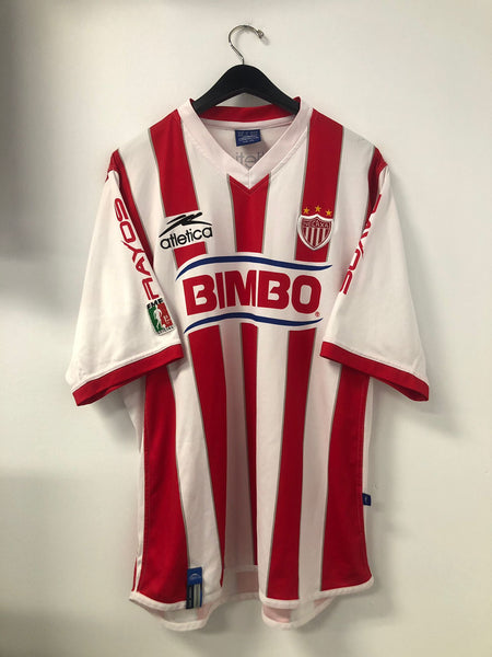 Necaxa Authentic Bimbo Atletica Soccer Jersey Adult Size Medium