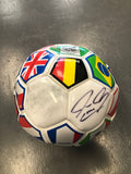World Soccer - Ball *Unidentified Autograph*