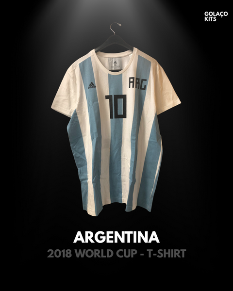 Argentina 2018 World Cup - T-Shirt - Messi #10