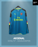 Arsenal 2016/17 - Goalkeeper - Long Sleeve *BNWOT*