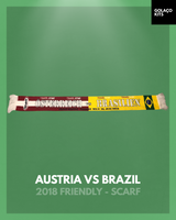 Austria vs Brazil 2018 Friendly - Scarf