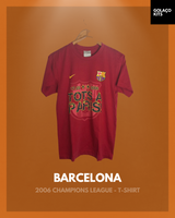 Barcelona 2006 Champions League Final - T-Shirt