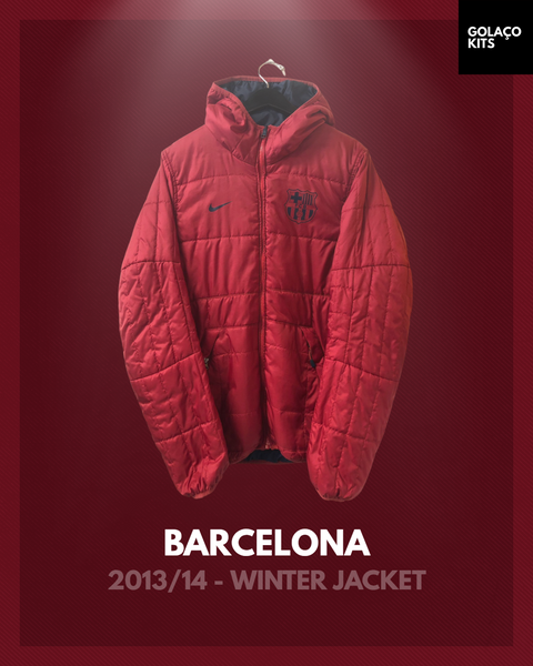 fusible detección Generacion Barcelona 2013/14 - Winter Jacket - Reversible – golaçokits