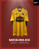 Barcelona-ECU 2003 - Special
