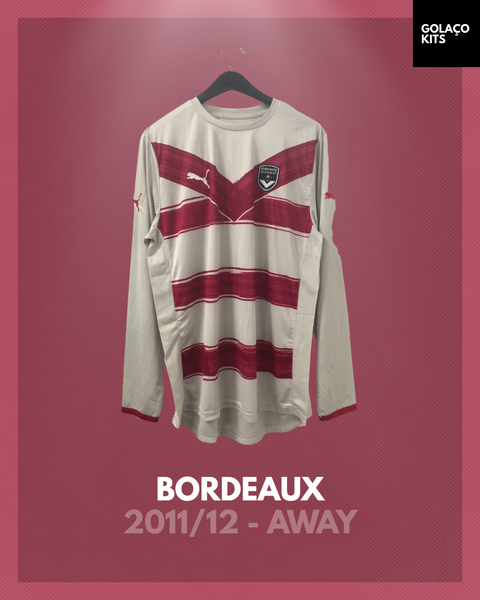 Bordeaux 2011/12 - Away - Long Sleeve *NO SPONSOR* *BNWT*