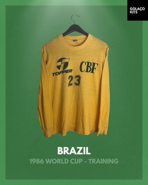 Brazil 1986 World Cup - Training - #23 - Long Sleeve