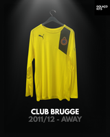 Club Brugge 2011/12 - Away - Long Sleeve *NO SPONSORS* *BNWT*