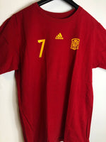 Spain - T-Shirt - David Villa #7