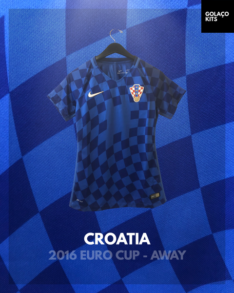 Croatia 2016 Euro Cup - Away - Womens *PLAYER ISSUE* *BNWOT*