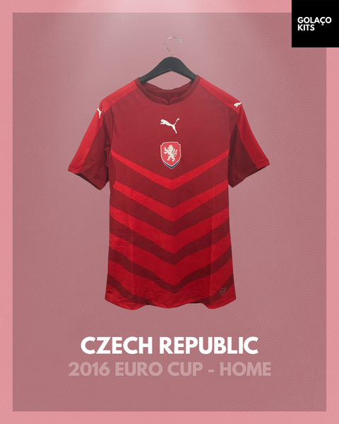 Czech Republic 2016 Euro Cup - Home *PLAYER ISSUE* *BNWT*