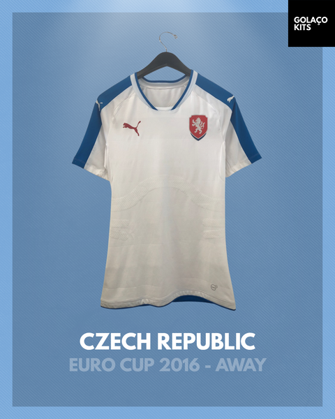 Czech Republic 2016 Euro Cup - Away *PLAYER ISSUE* *BNWT*