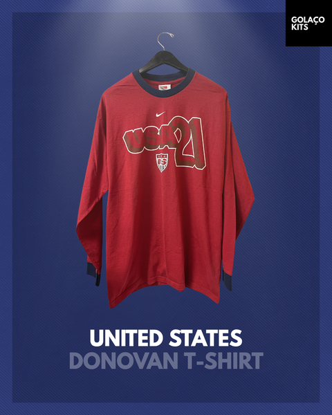 USA - Long Sleeve T-Shirt - Donovan *BNWOT*