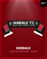 Dundalk 2016 FAI Cup Final - Scarf