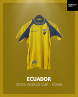 Ecuador 2002 World Cup - Home