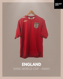 England 2006 World Cup - Away