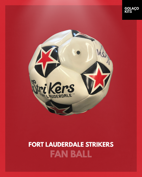 Fort Lauderdale Strikers - Fan Ball - Ronaldo #9 Autograph