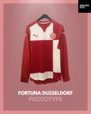Fortuna Dusseldorf - Prototype - Long Sleeve *PLAYER ISSUE* *BNWOT*