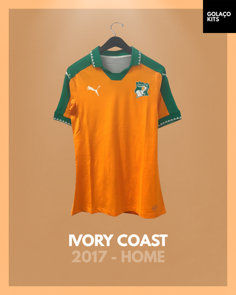 Ivory Coast 2017 Home *PLAYER ISSUE* *BNWOT* – golaçokits