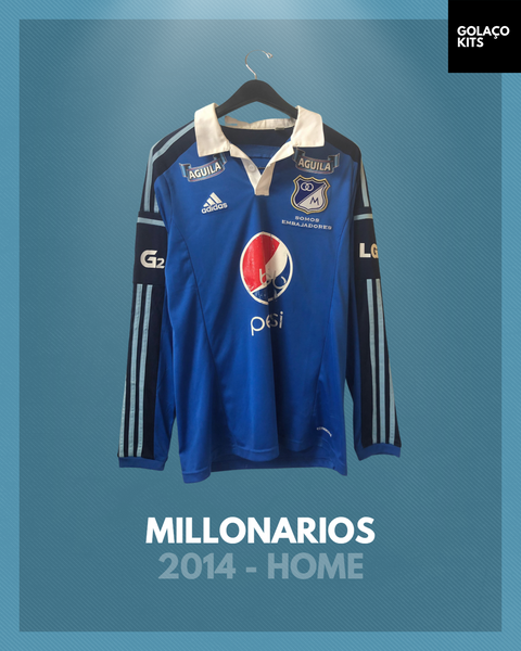 Millonarios 2014 Home - Long Sleeve