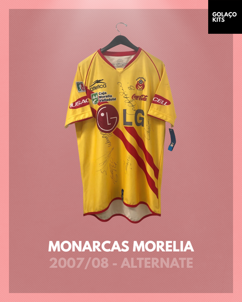 Monarcas Morelia 2007/08 - Alternate *AUTOGRAPHED* *BNWT*