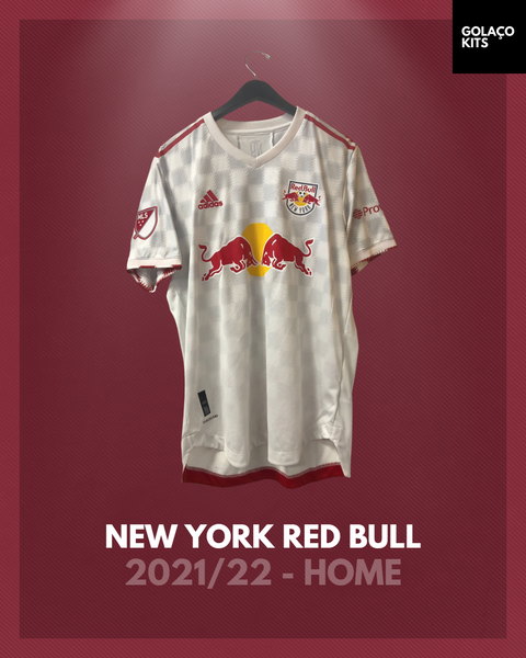 Youth 2021-22 New York Red Bulls #77 ROYER Home White Authentic Jersey