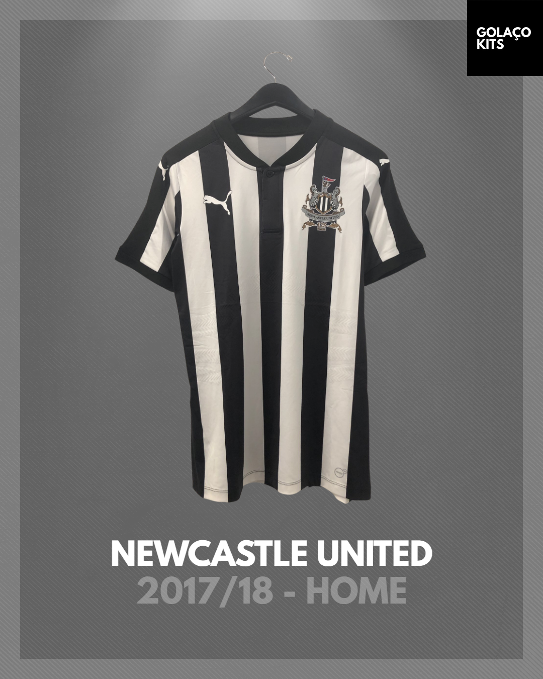 Newcastle United 2017/18 - Home - 125th Anniversary *PLAYER ISSUE Newcastle United 2017/18 - Home - 125th Anniversary *PLAYER ISSUE