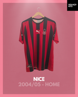 Nice 2004/05 - Home *NO SPONSOR*