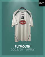 Plymouth 2003/04 - Away