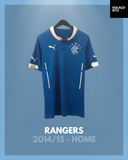 Rangers 2014/15 - Home *PLAYER ISSUE* *BNWT*