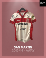 San Martin 2013/14 - Away