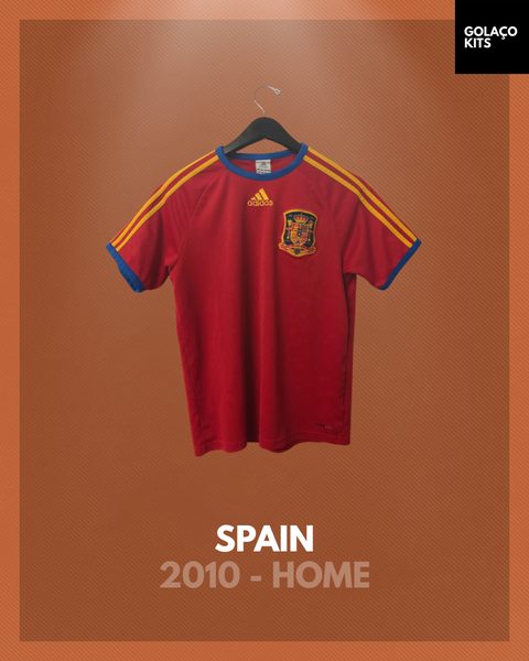 Spain 2010 Home Shirt 