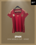 Spain 2014 World Cup - Home - Womens