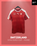 Switzerland 2016 Euro Cup - Home *PLAYER ISSUE* *BNWOT*