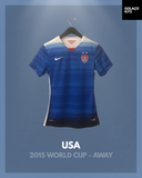 USA 2015 World Cup - Away - Womens