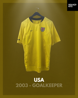 USA 2003 - Goalkeeper