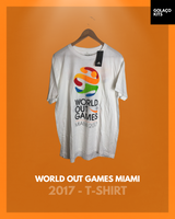 World Out Games 2017 Miami - T-Shirt *BNWT*
