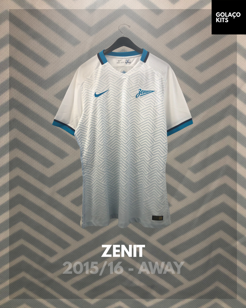 Zenit 2015/16 - Away *NO SPONSOR* *BNWT*
