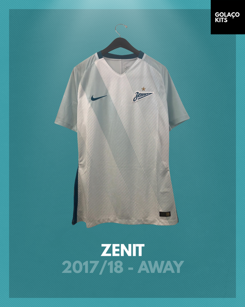 Zenit 2017/18 - Away *NO SPONSOR* *BNWOT*