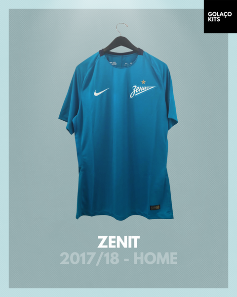 Zenit 2017/18 - Home *NO SPONSOR* *BNWT*